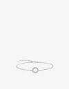 Thomas Sabo Circle Sterling Silver And Zirconia Bracelet In White