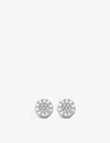 Thomas Sabo Classic Sterling-silver And Cubic Zirconia Stud Earrings In White
