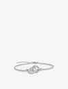 Thomas Sabo Together Forever Sterling-silver And Cubic Zirconia Bracelet In White