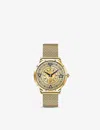 Thomas Sabo Elements Of Nature Stainless Steel Watch In Yellow Gold-coloured