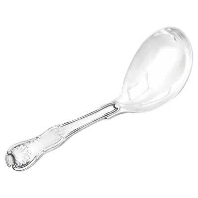 Pre-owned Thomas Wilkes Barker Georgian Sterling Silver Caddy Spoon By , 1813