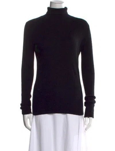 Pre-owned Thomas Wylde Cashmere Turtleneck Sweater In Blue