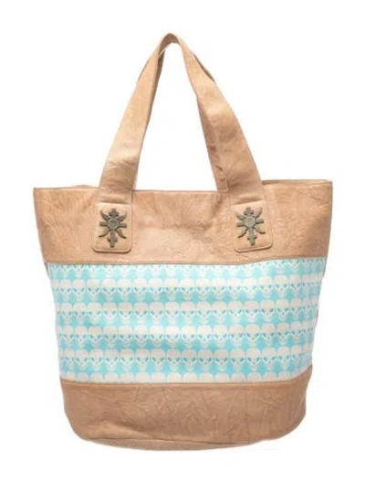 Pre-owned Thomas Wylde Leather Tote In Brown