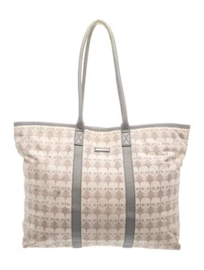Pre-owned Thomas Wylde Leather Tote In Neutrals