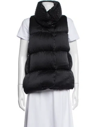 Pre-owned Thomas Wylde Nylon Vest In Black