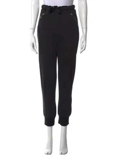 Pre-owned Thomas Wylde Skinny Leg Pants In Black