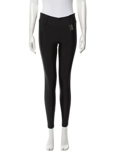 Pre-owned Thomas Wylde Skinny Leg Pants In Black