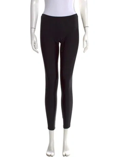 Pre-owned Thomas Wylde Skinny Leg Pants In Black