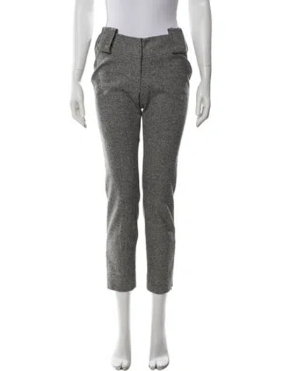 Pre-owned Thomas Wylde Straight Leg Pants In Grey