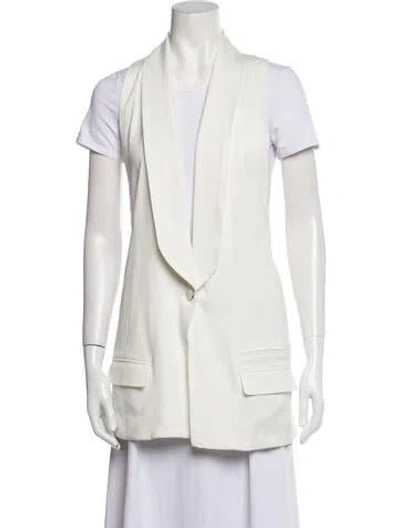 Pre-owned Thomas Wylde Vest In White