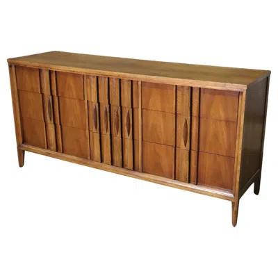 Pre-owned Thomasville Mid-century Dresser By  In Brown