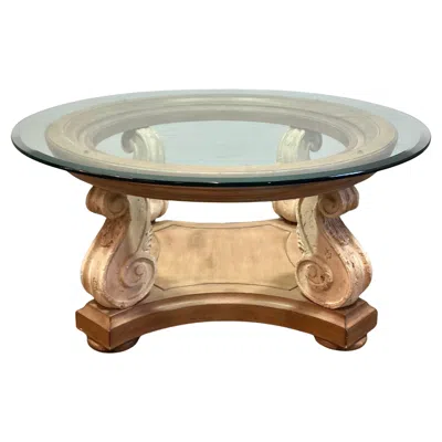 Pre-owned Thomasville Vintage  Coffee Table In Brown