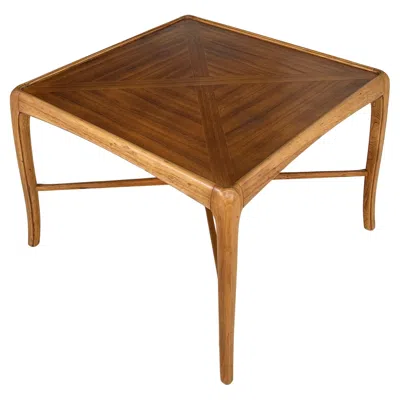 Pre-owned Thomasville Walnut And Fruitwood Table By , 1965 In Brown