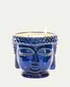 Thompson Ferrier 40 oz Caesonia Sapphire Blue Buddha Candle In Sapphire Blue