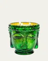 Thompson Ferrier 40 oz Cleopatra Buddha Candle In Emerald Green
