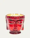Thompson Ferrier 40 oz Elizabeth Ii Buddha Candle In Ruby Red