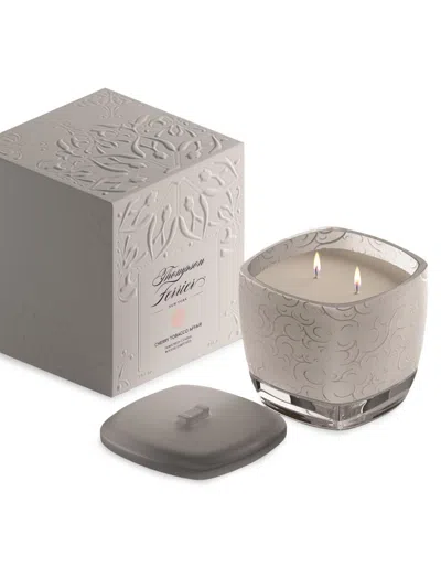 Thompson Ferrier The White Collection Cherry Tobacco Affair Candle