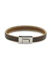 Thompson Of London Men's Leather Bracelet
