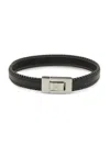 Thompson Of London Men's Liso Leather Bracelet