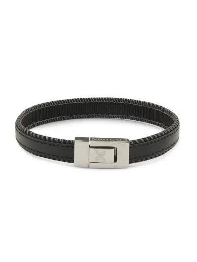 Thompson Of London Men's Liso Leather Bracelet