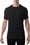 Thompson Tee Sweatproof Crewneck Undershirt In Black