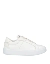 Thoms Nicoll Man Sneakers White Size 8 Calfskin In White