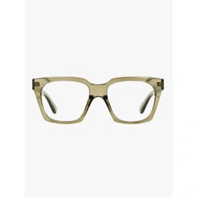 Thorberg Gry Reading Glasses In Green