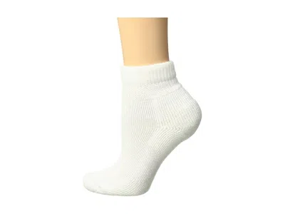 Thorlos Advanced Diabetic Low Cut Single Pair Women's Crew Cut Socks Shoes White: Lg (women's Shoe 9.5-11.5)