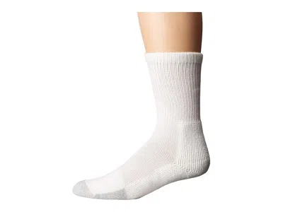 Thorlos Tennis Crew 1-pair Pack Crew Cut Socks Shoes White: Sm (women's Shoe 4-6)