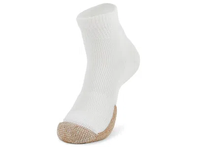 Thorlos Tennis Mini-crew Single Quarter Length Socks Shoes White: Lg (men's Shoe 9-12.5 - Women's Shoe 10.5-