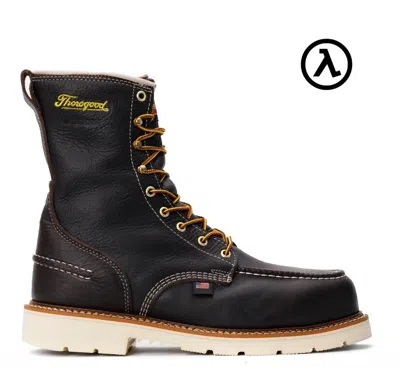 Pre-owned Thorogood 1957 Series Waterproof 8” Briar Pitstop Safety Toe Work Boots 804-4941