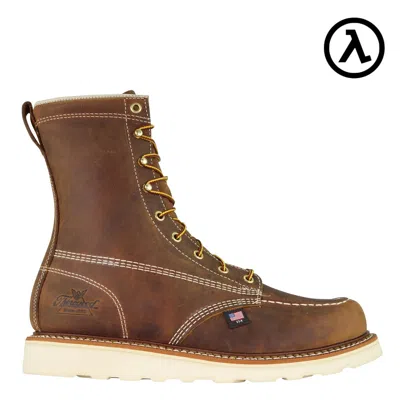 Pre-owned Thorogood American 8" Heritage Moc-toe Eh Wedge Work Boots 814-4178 - All Sizes In Trail Crazyhorse