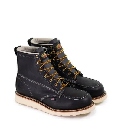 Pre-owned Thorogood American Heritage – 6″ Black Safety Toe -804-6201
