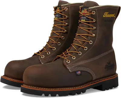 Pre-owned Thorogood American Legacy 8” Insulated Waterproof Work Boots For Men With... In Crazyhorse