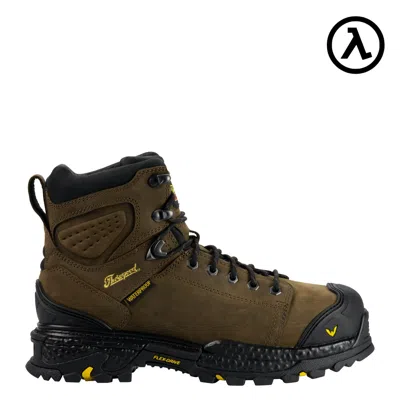Pre-owned Thorogood Infinity Fd Series 6" Waterproof Safety Toe Work Boots 804-4305 - In Studhorse