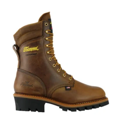 Pre-owned Thorogood Logger Series 9″ Brown Trail Crazy Horse Insulated Waterproof