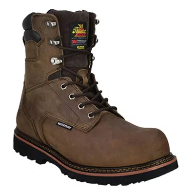 Thorogood Men's 8" Insulated Composite Toe Work Boots In Brown