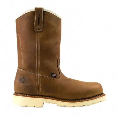 Thorogood Men's American Heritage Steel Toe Pull On Boots In Crazyhorse In Multi