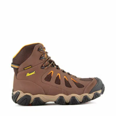 Thorogood Men's Crosstrex Waterproof 6" Composite Toe Hiking Boots In Brown/orange