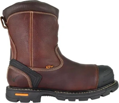 Pre-owned Thorogood Men's Genflex Gen-flex2 Series – 8″ Brown Composite Safety Toe –... In Brown Side Zip