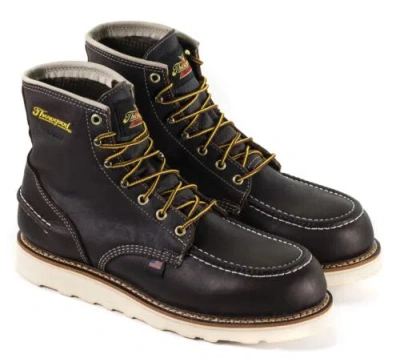Pre-owned Thorogood Men's Waterproof 1957 Toe 6" Work Boot Brown Style 814-3600