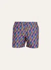 Thorsun Men's Multi-arrow Swim Shorts In Multi