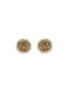 THOT BRASS EARRINGS,OR284.G.W