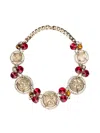 Thot Brass Necklace Accessories In Gold