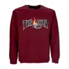 Thrasher Cop Car Crewneck Men's Sweatshirt Maroon In Maroon