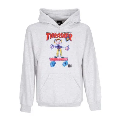 Thrasher Men's Hoodie Kid Cover Hoodie Ash