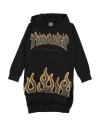 Thrasher Babies'  Toddler Girl Sweatshirt Black Size 4 Cotton, Elastane