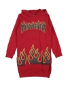 Thrasher Toddler Girl Sweatshirt Red Size 7 Cotton, Elastane In Red