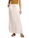 Thread & Supply Alcove Skirt In Taupe Heather In Neutral