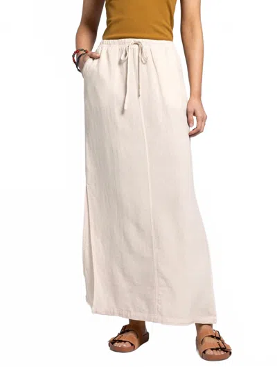 Thread & Supply Alcove Skirt In Taupe Heather In Neutral